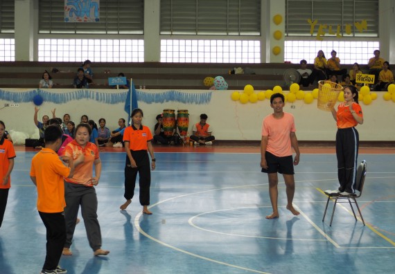 ภาพกิจกรรม โปรแกรมวิชาสาธารณสุขศาสตร์ จัดอบรมหลักการทำงานเป็นทีม