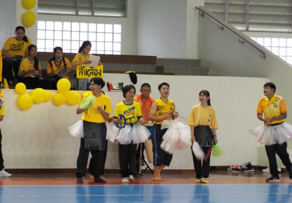 ภาพกิจกรรม โปรแกรมวิชาสาธารณสุขศาสตร์ จัดอบรมหลักการทำงานเป็นทีม