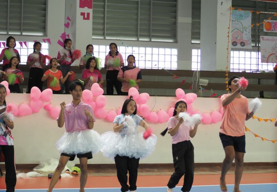 ภาพกิจกรรม โปรแกรมวิชาสาธารณสุขศาสตร์ จัดอบรมหลักการทำงานเป็นทีม