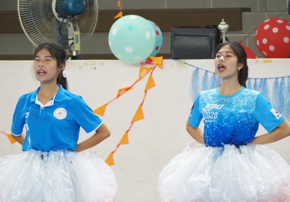 ภาพกิจกรรม โปรแกรมวิชาสาธารณสุขศาสตร์ จัดอบรมหลักการทำงานเป็นทีม