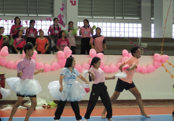 ภาพกิจกรรม โปรแกรมวิชาสาธารณสุขศาสตร์ จัดอบรมหลักการทำงานเป็นทีม