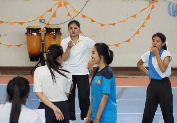 ภาพกิจกรรม โปรแกรมวิชาสาธารณสุขศาสตร์ จัดอบรมหลักการทำงานเป็นทีม