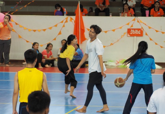 ภาพกิจกรรม โปรแกรมวิชาสาธารณสุขศาสตร์ จัดอบรมหลักการทำงานเป็นทีม