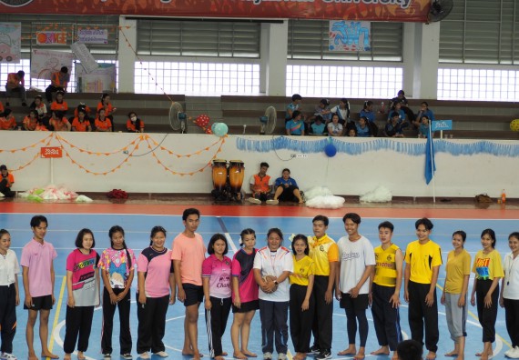 ภาพกิจกรรม โปรแกรมวิชาสาธารณสุขศาสตร์ จัดอบรมหลักการทำงานเป็นทีม