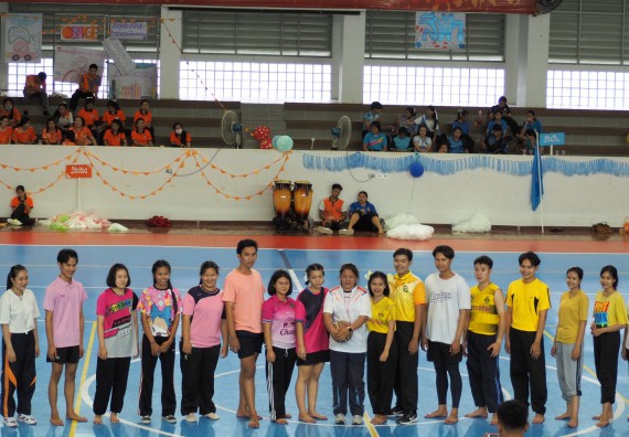 ภาพกิจกรรม โปรแกรมวิชาสาธารณสุขศาสตร์ จัดอบรมหลักการทำงานเป็นทีม