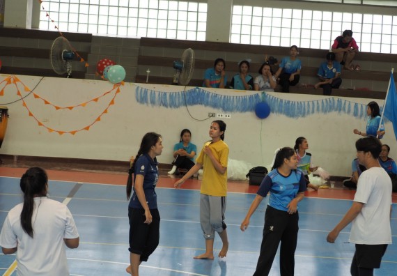 ภาพกิจกรรม โปรแกรมวิชาสาธารณสุขศาสตร์ จัดอบรมหลักการทำงานเป็นทีม