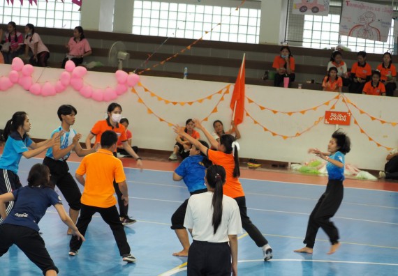 ภาพกิจกรรม โปรแกรมวิชาสาธารณสุขศาสตร์ จัดอบรมหลักการทำงานเป็นทีม