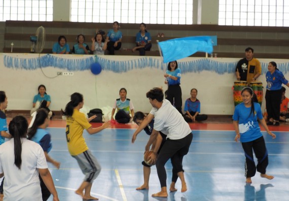 ภาพกิจกรรม โปรแกรมวิชาสาธารณสุขศาสตร์ จัดอบรมหลักการทำงานเป็นทีม