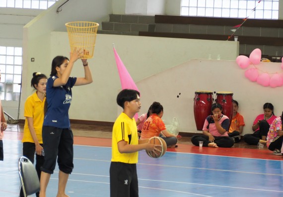 ภาพกิจกรรม โปรแกรมวิชาสาธารณสุขศาสตร์ จัดอบรมหลักการทำงานเป็นทีม