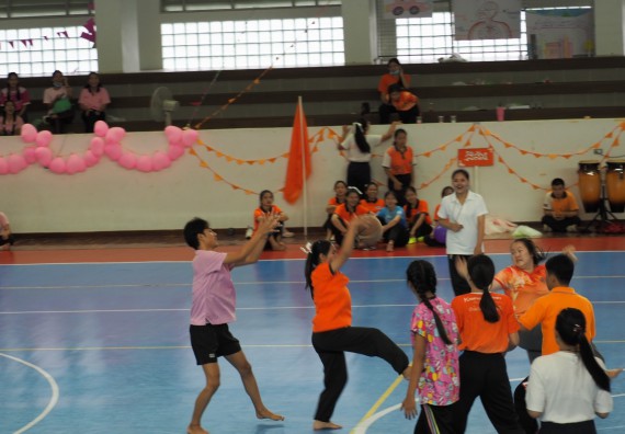 ภาพกิจกรรม โปรแกรมวิชาสาธารณสุขศาสตร์ จัดอบรมหลักการทำงานเป็นทีม