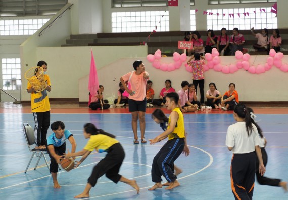 ภาพกิจกรรม โปรแกรมวิชาสาธารณสุขศาสตร์ จัดอบรมหลักการทำงานเป็นทีม