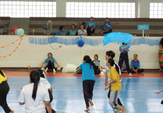 ภาพกิจกรรม โปรแกรมวิชาสาธารณสุขศาสตร์ จัดอบรมหลักการทำงานเป็นทีม