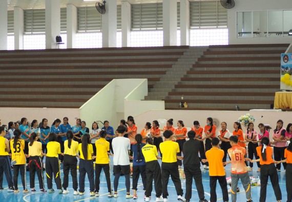 ภาพกิจกรรม โปรแกรมวิชาสาธารณสุขศาสตร์ จัดอบรมหลักการทำงานเป็นทีม