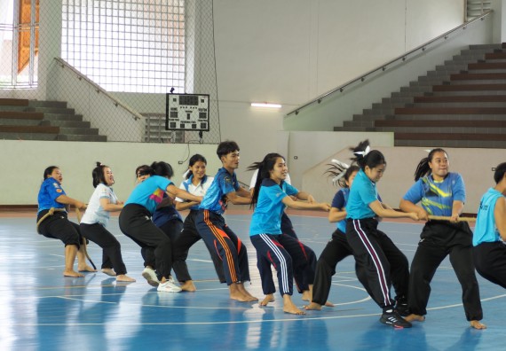 ภาพกิจกรรม โปรแกรมวิชาสาธารณสุขศาสตร์ จัดอบรมหลักการทำงานเป็นทีม