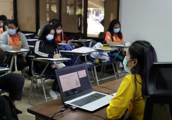 ภาพกิจกรรม โปรแกรมวิชาสาธารณสุขศาสตร์ จัดโครงการการส่งเสริมและสนับสนุนการจัดการเรียนการสอนเชิงบูรณาการกับการทํางาน (WIL) ของรายวิชาการพัฒนาอนามัยชุมชน เรื่อง การดูแลผู้ป่วยติดเตียง