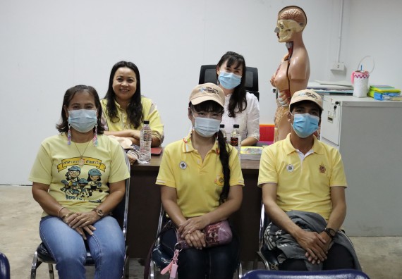 ภาพกิจกรรม โปรแกรมวิชาสาธารณสุขศาสตร์ จัดโครงการการส่งเสริมและสนับสนุนการจัดการเรียนการสอนเชิงบูรณาการกับการทํางาน (WIL) ของรายวิชาการพัฒนาอนามัยชุมชน เรื่อง การดูแลผู้ป่วยติดเตียง