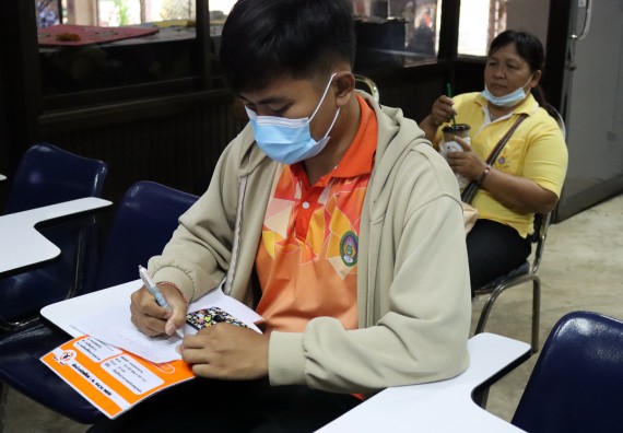 ภาพกิจกรรม โปรแกรมวิชาสาธารณสุขศาสตร์ จัดโครงการการส่งเสริมและสนับสนุนการจัดการเรียนการสอนเชิงบูรณาการกับการทํางาน (WIL) ของรายวิชาการพัฒนาอนามัยชุมชน เรื่อง การดูแลผู้ป่วยติดเตียง