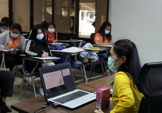 ภาพกิจกรรม โปรแกรมวิชาสาธารณสุขศาสตร์ จัดโครงการการส่งเสริมและสนับสนุนการจัดการเรียนการสอนเชิงบูรณาการกับการทํางาน (WIL) ของรายวิชาการพัฒนาอนามัยชุมชน เรื่อง การดูแลผู้ป่วยติดเตียง