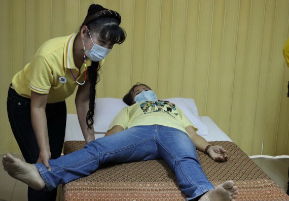 ภาพกิจกรรม โปรแกรมวิชาสาธารณสุขศาสตร์ จัดโครงการการส่งเสริมและสนับสนุนการจัดการเรียนการสอนเชิงบูรณาการกับการทํางาน (WIL) ของรายวิชาการพัฒนาอนามัยชุมชน เรื่อง การดูแลผู้ป่วยติดเตียง