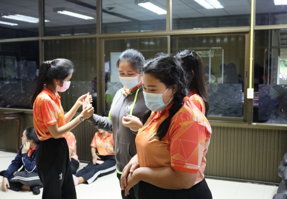 ภาพกิจกรรม โปรแกรมวิชาสาธารณสุขศาสตร์ จัดโครงการการส่งเสริมและสนับสนุนการจัดการเรียนการสอนเชิงบูรณาการกับการทํางาน (WIL) ของรายวิชาการพัฒนาอนามัยชุมชน เรื่อง การดูแลผู้ป่วยติดเตียง
