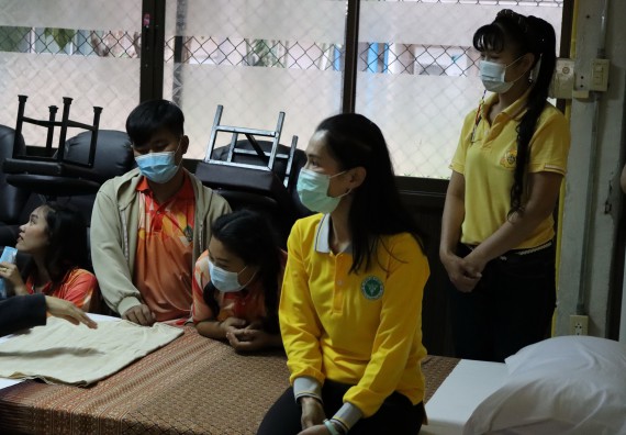 ภาพกิจกรรม โปรแกรมวิชาสาธารณสุขศาสตร์ จัดโครงการการส่งเสริมและสนับสนุนการจัดการเรียนการสอนเชิงบูรณาการกับการทํางาน (WIL) ของรายวิชาการพัฒนาอนามัยชุมชน เรื่อง การดูแลผู้ป่วยติดเตียง