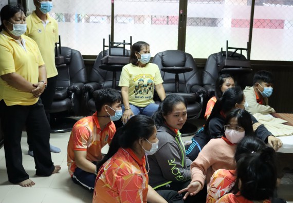 ภาพกิจกรรม โปรแกรมวิชาสาธารณสุขศาสตร์ จัดโครงการการส่งเสริมและสนับสนุนการจัดการเรียนการสอนเชิงบูรณาการกับการทํางาน (WIL) ของรายวิชาการพัฒนาอนามัยชุมชน เรื่อง การดูแลผู้ป่วยติดเตียง