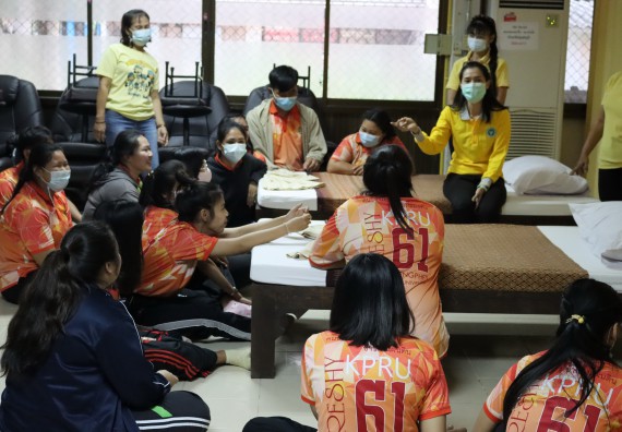 ภาพกิจกรรม โปรแกรมวิชาสาธารณสุขศาสตร์ จัดโครงการการส่งเสริมและสนับสนุนการจัดการเรียนการสอนเชิงบูรณาการกับการทํางาน (WIL) ของรายวิชาการพัฒนาอนามัยชุมชน เรื่อง การดูแลผู้ป่วยติดเตียง