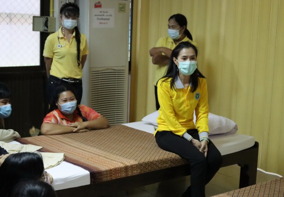 ภาพกิจกรรม โปรแกรมวิชาสาธารณสุขศาสตร์ จัดโครงการการส่งเสริมและสนับสนุนการจัดการเรียนการสอนเชิงบูรณาการกับการทํางาน (WIL) ของรายวิชาการพัฒนาอนามัยชุมชน เรื่อง การดูแลผู้ป่วยติดเตียง