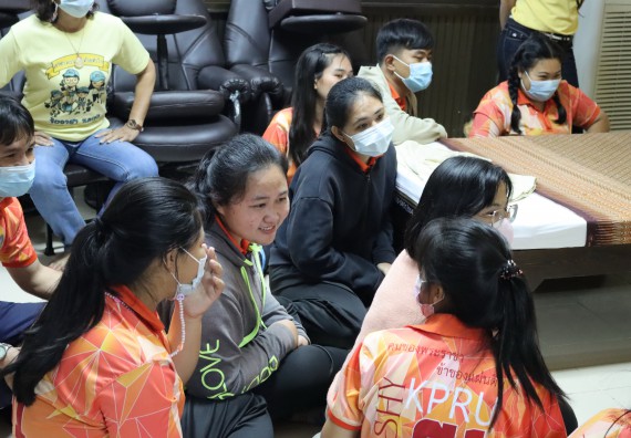 ภาพกิจกรรม โปรแกรมวิชาสาธารณสุขศาสตร์ จัดโครงการการส่งเสริมและสนับสนุนการจัดการเรียนการสอนเชิงบูรณาการกับการทํางาน (WIL) ของรายวิชาการพัฒนาอนามัยชุมชน เรื่อง การดูแลผู้ป่วยติดเตียง