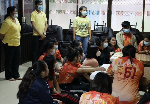 ภาพกิจกรรม โปรแกรมวิชาสาธารณสุขศาสตร์ จัดโครงการการส่งเสริมและสนับสนุนการจัดการเรียนการสอนเชิงบูรณาการกับการทํางาน (WIL) ของรายวิชาการพัฒนาอนามัยชุมชน เรื่อง การดูแลผู้ป่วยติดเตียง