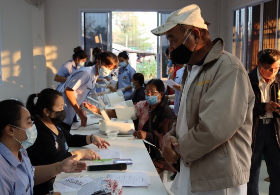 ภาพกิจกรรม โปรแกรมวิชาสาธารณสุขศาสตร์ จัดกิจกรรมบริการวิชาการด้านสุขภาพ