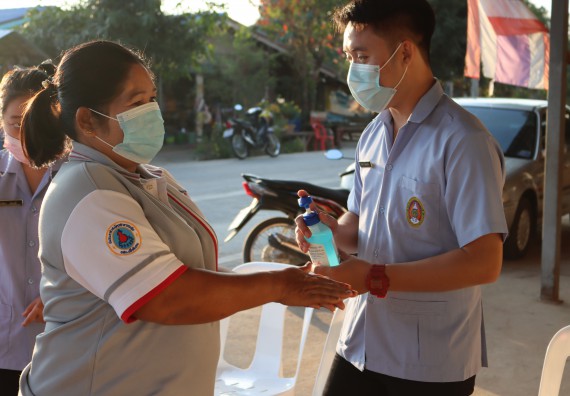 ภาพกิจกรรม โปรแกรมวิชาสาธารณสุขศาสตร์ จัดกิจกรรมบริการวิชาการด้านสุขภาพ