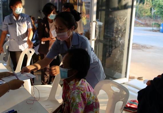 ภาพกิจกรรม โปรแกรมวิชาสาธารณสุขศาสตร์ จัดกิจกรรมบริการวิชาการด้านสุขภาพ