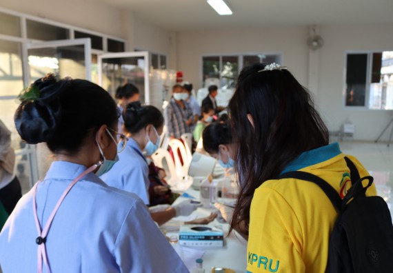 ภาพกิจกรรม โปรแกรมวิชาสาธารณสุขศาสตร์ จัดกิจกรรมบริการวิชาการด้านสุขภาพ