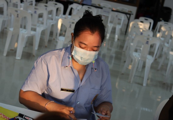 ภาพกิจกรรม โปรแกรมวิชาสาธารณสุขศาสตร์ จัดกิจกรรมบริการวิชาการด้านสุขภาพ