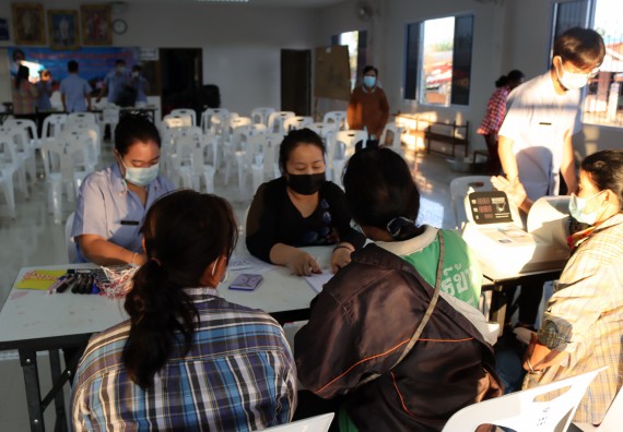 ภาพกิจกรรม โปรแกรมวิชาสาธารณสุขศาสตร์ จัดกิจกรรมบริการวิชาการด้านสุขภาพ