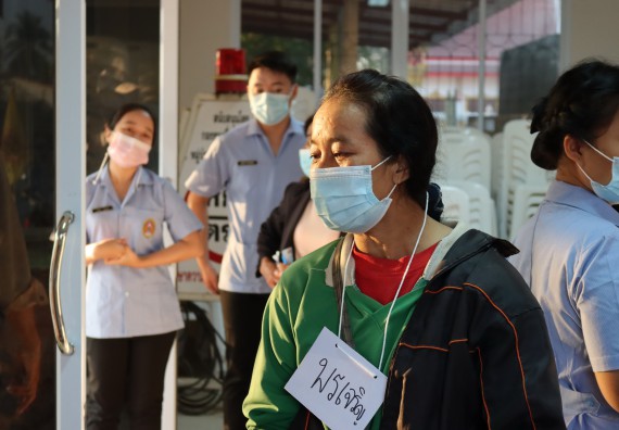 ภาพกิจกรรม โปรแกรมวิชาสาธารณสุขศาสตร์ จัดกิจกรรมบริการวิชาการด้านสุขภาพ