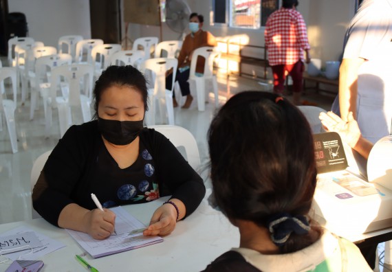 ภาพกิจกรรม โปรแกรมวิชาสาธารณสุขศาสตร์ จัดกิจกรรมบริการวิชาการด้านสุขภาพ