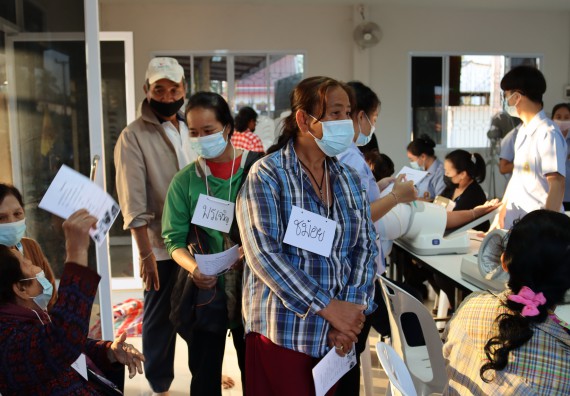 ภาพกิจกรรม โปรแกรมวิชาสาธารณสุขศาสตร์ จัดกิจกรรมบริการวิชาการด้านสุขภาพ