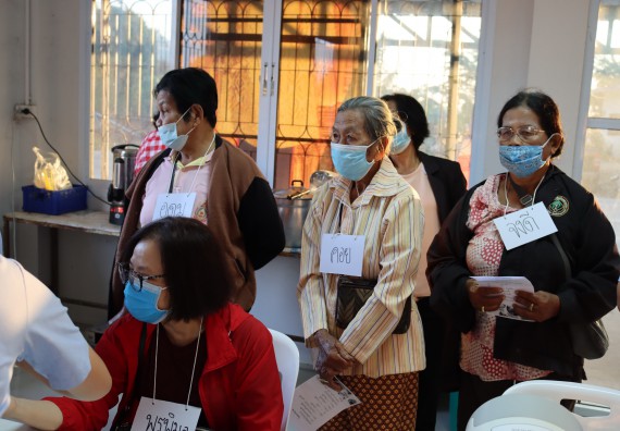 ภาพกิจกรรม โปรแกรมวิชาสาธารณสุขศาสตร์ จัดกิจกรรมบริการวิชาการด้านสุขภาพ