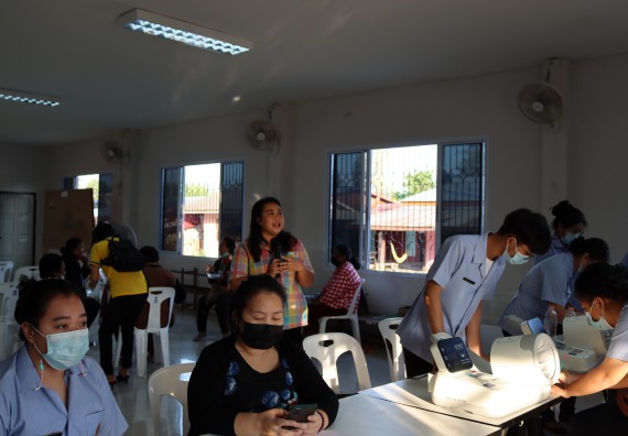 ภาพกิจกรรม โปรแกรมวิชาสาธารณสุขศาสตร์ จัดกิจกรรมบริการวิชาการด้านสุขภาพ