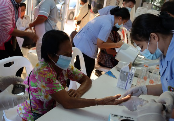 ภาพกิจกรรม โปรแกรมวิชาสาธารณสุขศาสตร์ จัดกิจกรรมบริการวิชาการด้านสุขภาพ