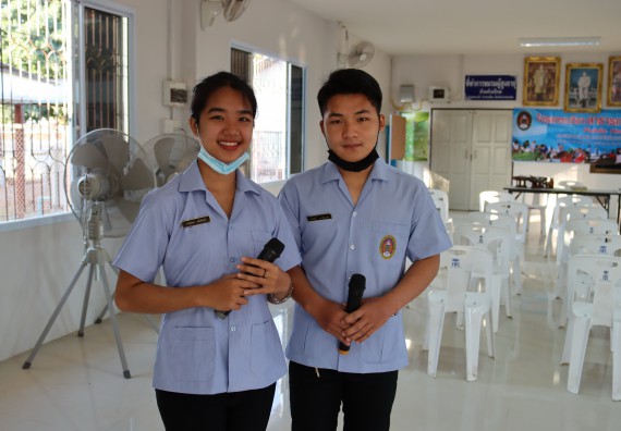 ภาพกิจกรรม โปรแกรมวิชาสาธารณสุขศาสตร์ จัดกิจกรรมบริการวิชาการด้านสุขภาพ