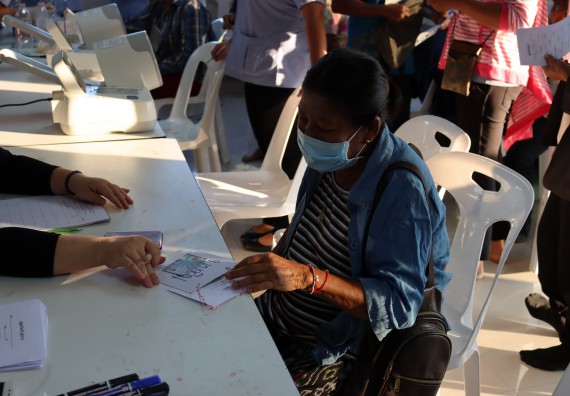 ภาพกิจกรรม โปรแกรมวิชาสาธารณสุขศาสตร์ จัดกิจกรรมบริการวิชาการด้านสุขภาพ