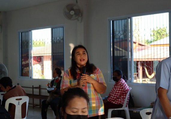 ภาพกิจกรรม โปรแกรมวิชาสาธารณสุขศาสตร์ จัดกิจกรรมบริการวิชาการด้านสุขภาพ