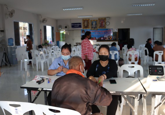 ภาพกิจกรรม โปรแกรมวิชาสาธารณสุขศาสตร์ จัดกิจกรรมบริการวิชาการด้านสุขภาพ