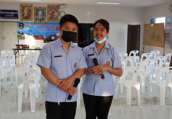 ภาพกิจกรรม โปรแกรมวิชาสาธารณสุขศาสตร์ จัดกิจกรรมบริการวิชาการด้านสุขภาพ