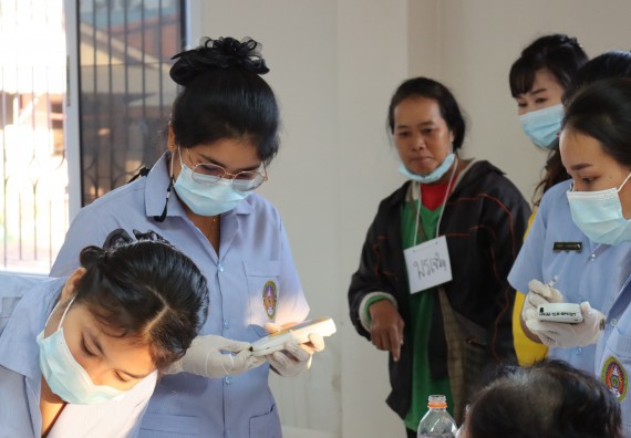 ภาพกิจกรรม โปรแกรมวิชาสาธารณสุขศาสตร์ จัดกิจกรรมบริการวิชาการด้านสุขภาพ