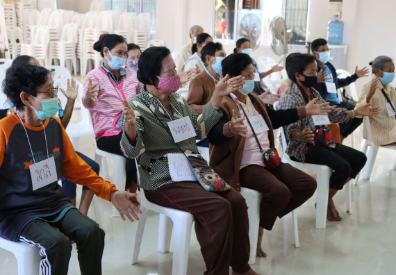 ภาพกิจกรรม โปรแกรมวิชาสาธารณสุขศาสตร์ จัดกิจกรรมบริการวิชาการด้านสุขภาพ