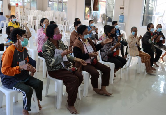 ภาพกิจกรรม โปรแกรมวิชาสาธารณสุขศาสตร์ จัดกิจกรรมบริการวิชาการด้านสุขภาพ